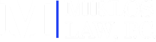Miklos Law logo